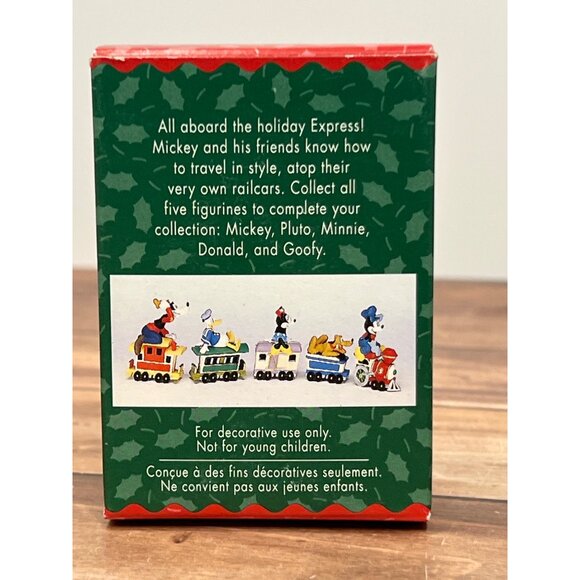 1998 HALLMARK KEEPSAKE ORNAMENT QRP8496 MICKEY'S LOCOMOTIVE MICKEY EXPRESS - Picture 2 of 11